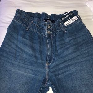 HOLLISTER PAPERBAG WAIST JEANS
